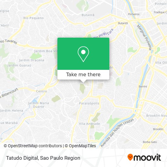 Tatudo Digital map