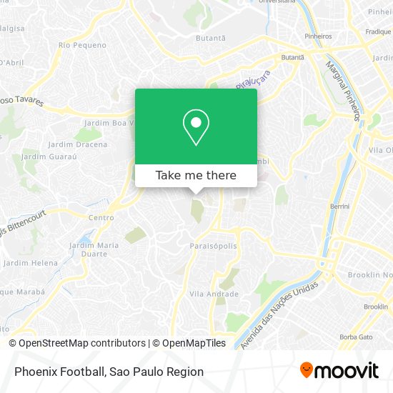 Phoenix Football map