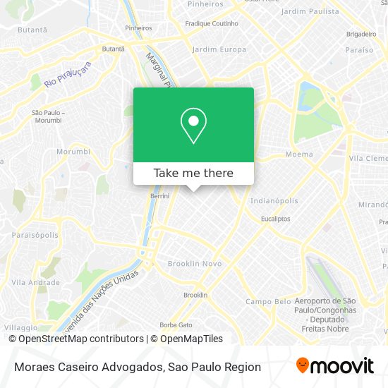 Moraes Caseiro Advogados map