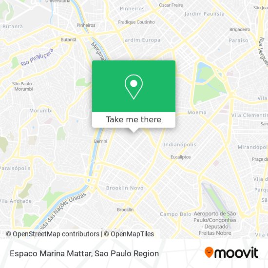 Espaco Marina Mattar map