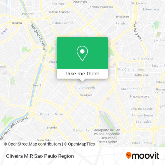 Oliveira M.P map