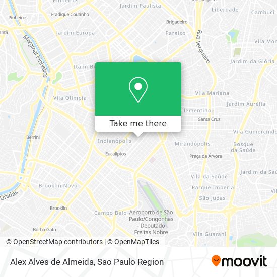 Mapa Alex Alves de Almeida