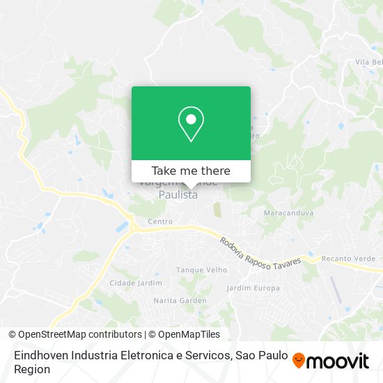 Eindhoven Industria Eletronica e Servicos map
