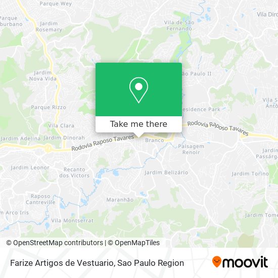 Farize Artigos de Vestuario map