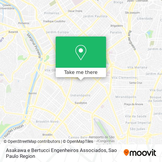 Asakawa e Bertucci Engenheiros Associados map