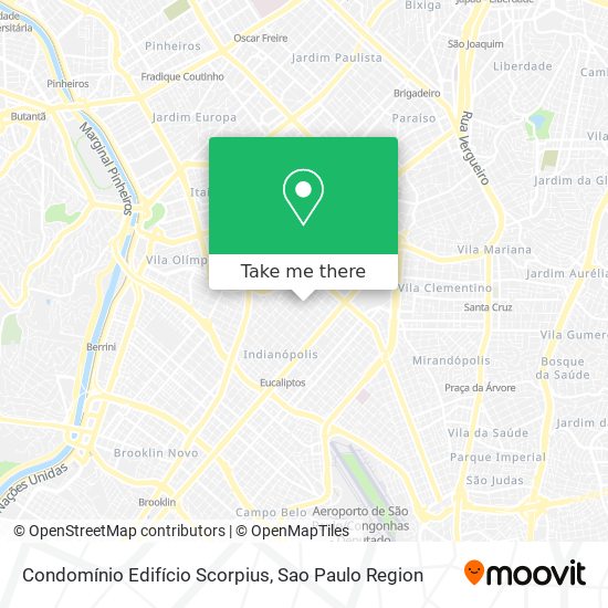 Condomínio Edifício Scorpius map