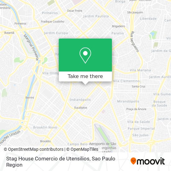 Stag House Comercio de Utensilios map