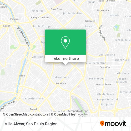 Mapa Villa Alvear