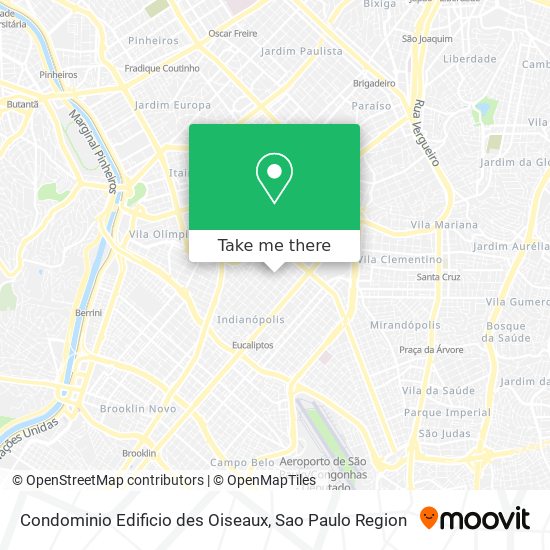 Condominio Edificio des Oiseaux map