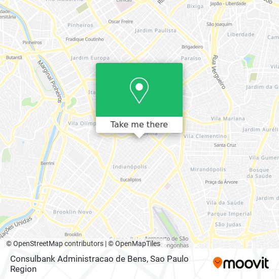 Consulbank Administracao de Bens map