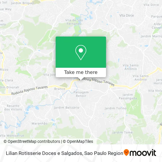 Lilian Rotisserie Doces e Salgados map