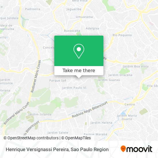 Henrique Versignassi Pereira map