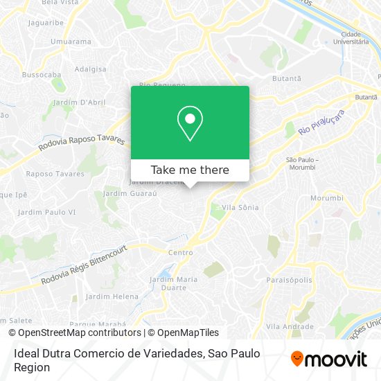 Ideal Dutra Comercio de Variedades map