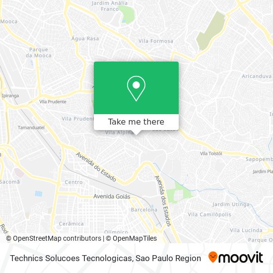 Technics Solucoes Tecnologicas map