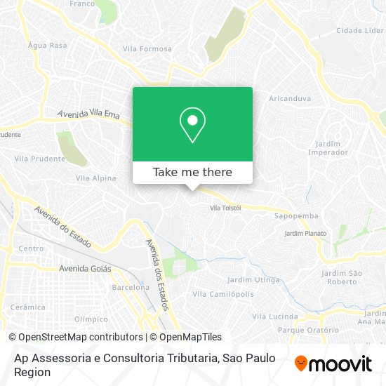 Ap Assessoria e Consultoria Tributaria map