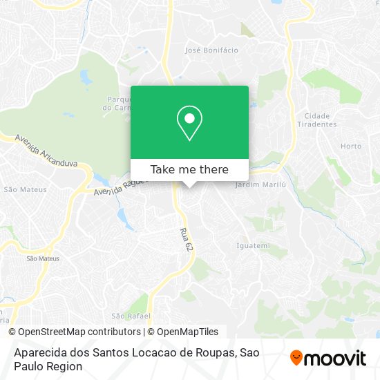 Aparecida dos Santos Locacao de Roupas map
