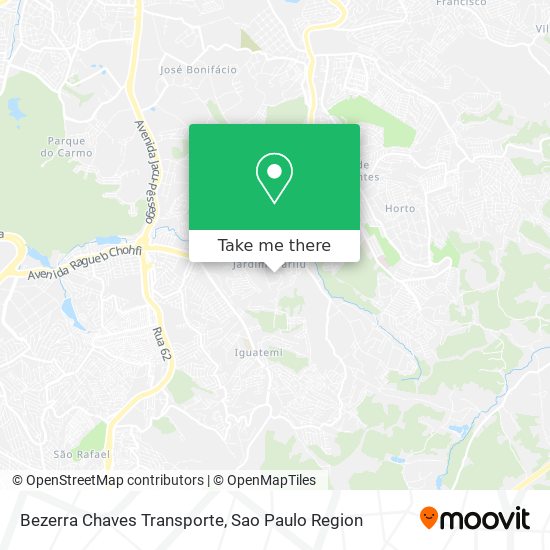 Bezerra Chaves Transporte map