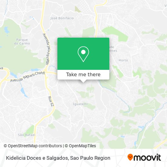 Kidelicia Doces e Salgados map