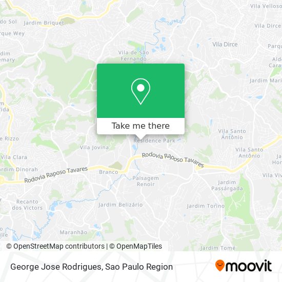 George Jose Rodrigues map