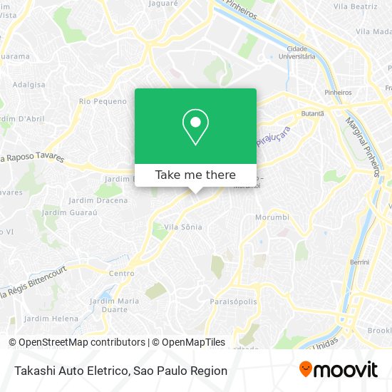Mapa Takashi Auto Eletrico