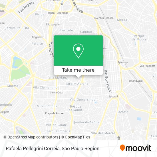 Mapa Rafaela Pellegrini Correia