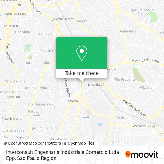 Interconsult Engenharia Indústria e Comércio Ltda Epp map