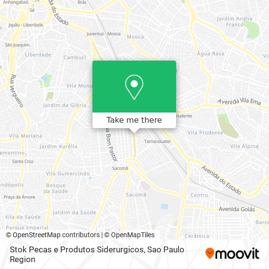 Stok Pecas e Produtos Siderurgicos map