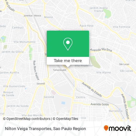 Nilton Veiga Transportes map