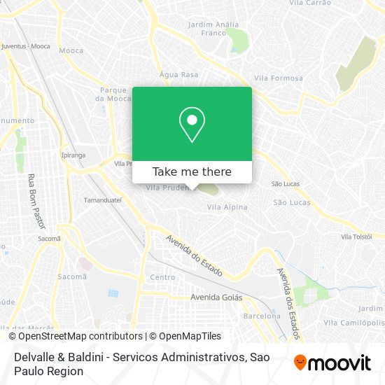 Delvalle & Baldini - Servicos Administrativos map