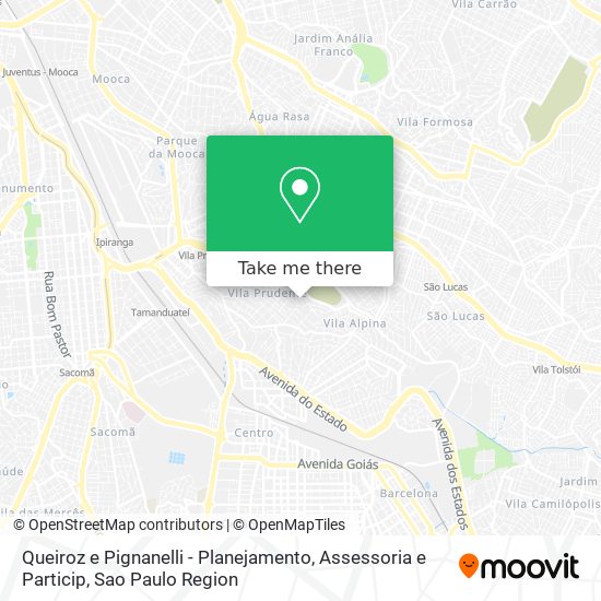 Queiroz e Pignanelli - Planejamento, Assessoria e Particip map