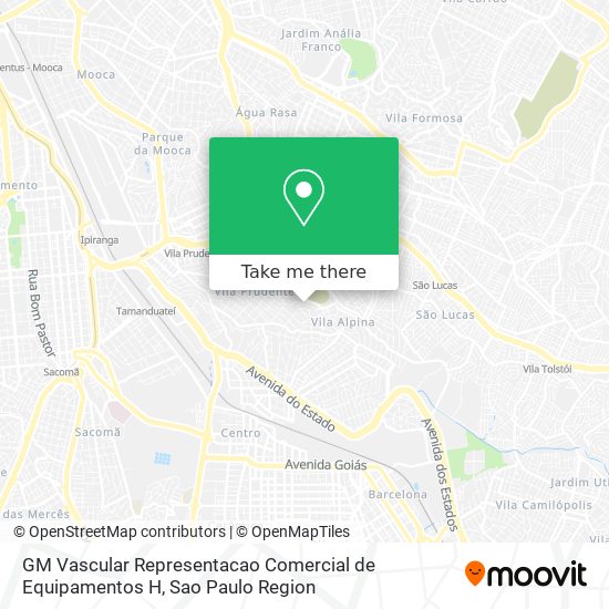 GM Vascular Representacao Comercial de Equipamentos H map