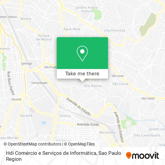 Hdi Comércio e Serviços de Informática map