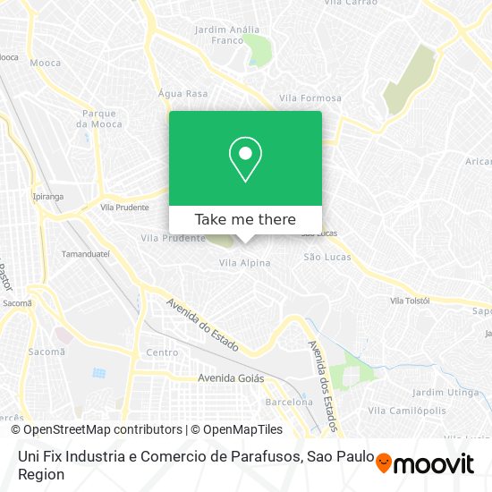 Uni Fix Industria e Comercio de Parafusos map