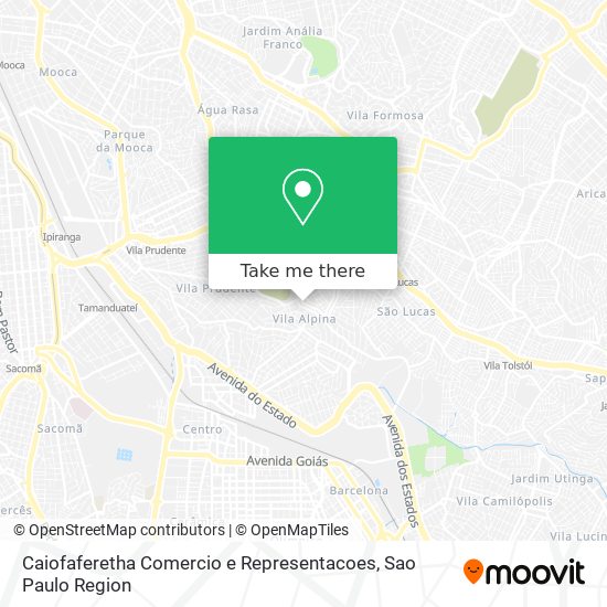 Mapa Caiofaferetha Comercio e Representacoes