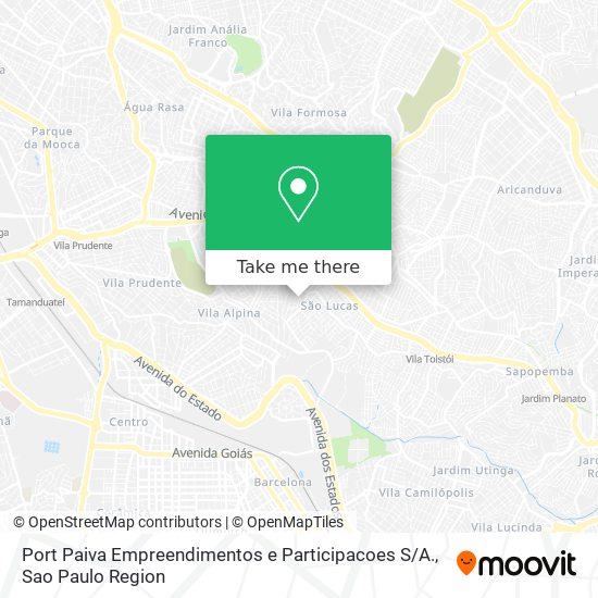 Port Paiva Empreendimentos e Participacoes S / A. map