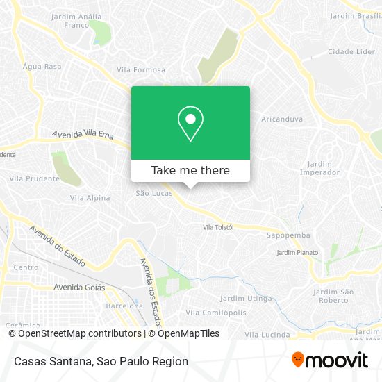 Mapa Casas Santana