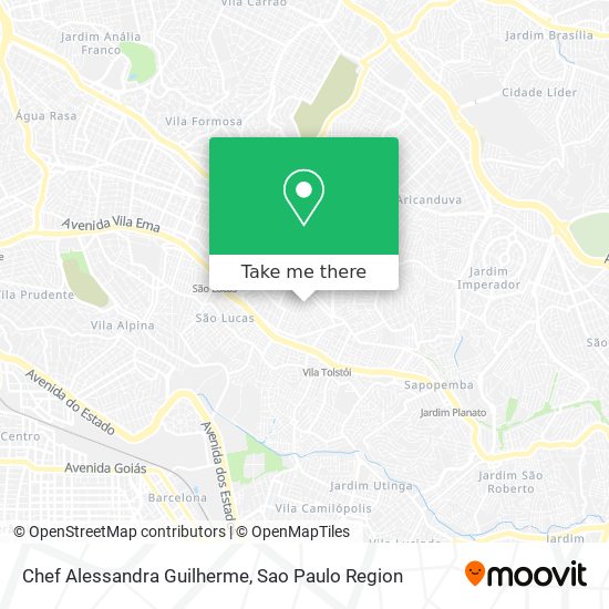 Chef Alessandra Guilherme map