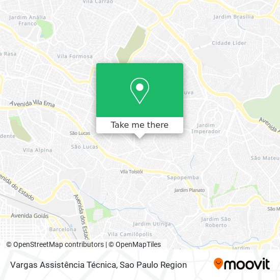 Vargas Assistência Técnica map