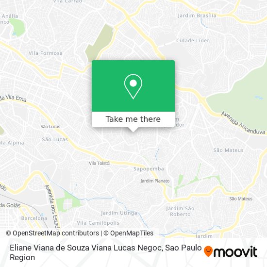 Eliane Viana de Souza Viana Lucas Negoc map