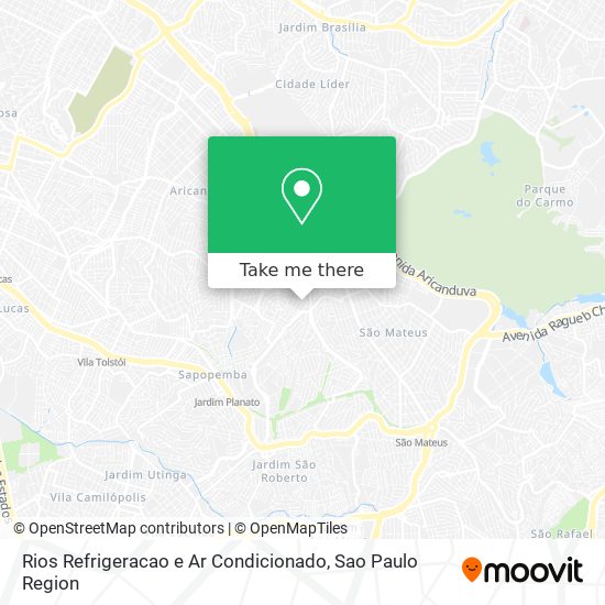 Rios Refrigeracao e Ar Condicionado map