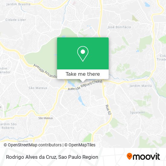 Rodrigo Alves da Cruz map