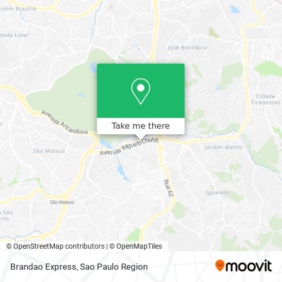 Mapa Brandao Express