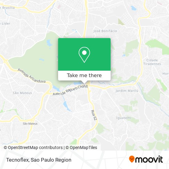 Tecnoflex map