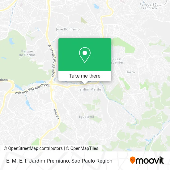 E. M. E. I. Jardim Premiano map