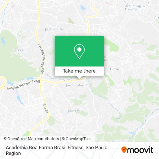 Academia Boa Forma Brasil Fitness map