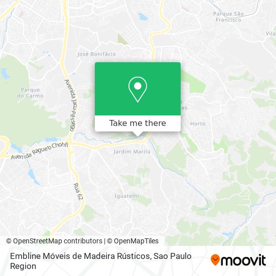 Embline Móveis de Madeira Rústicos map