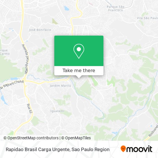 Mapa Rapidao Brasil Carga Urgente