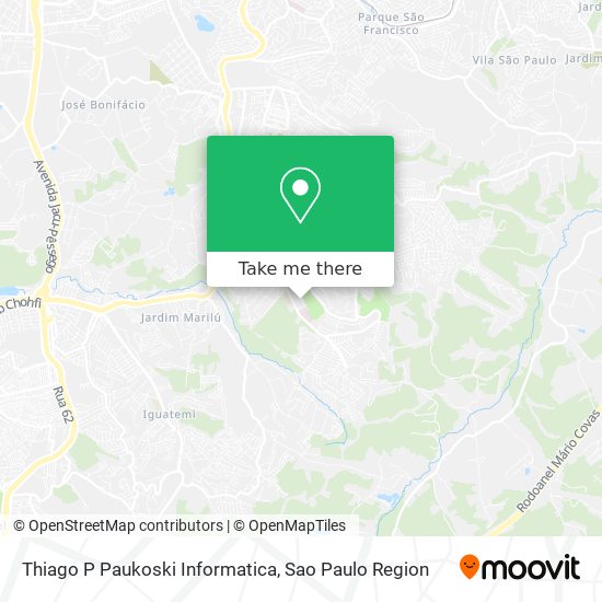 Thiago P Paukoski Informatica map