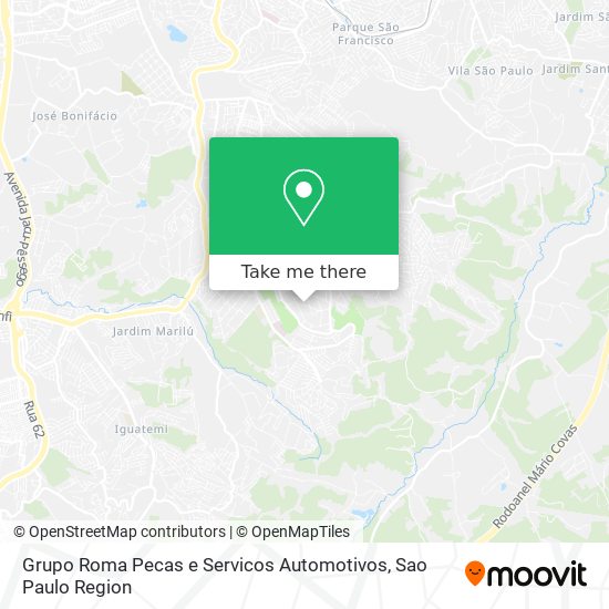 Grupo Roma Pecas e Servicos Automotivos map