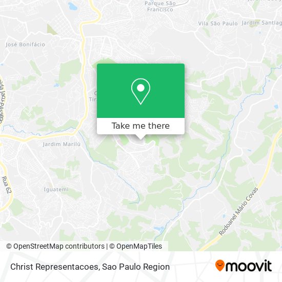 Mapa Christ Representacoes